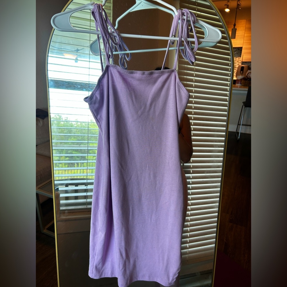 Purple dress